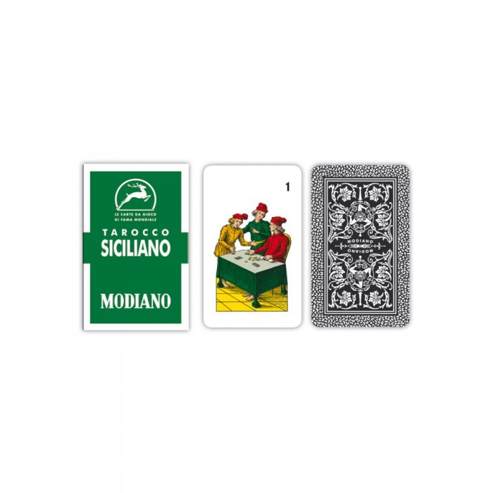 Tarocco Siciliano - Modiano Κάρτες Μαντείας